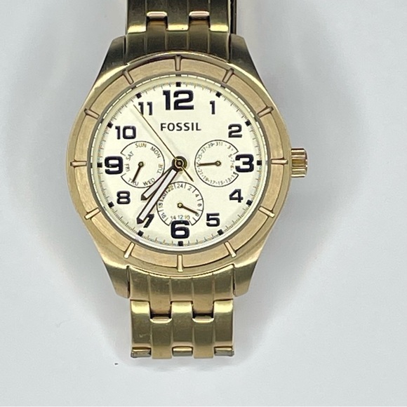 FOSSIL gold tone watch - Picture 3 of 5